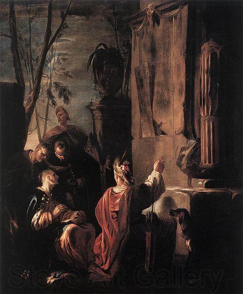 Johann Heinrich Schonfeldt Scythians at the Tomb of Ovid